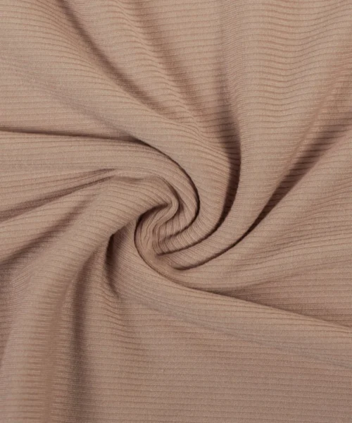 Ribbed Jersey Hijab – Nude