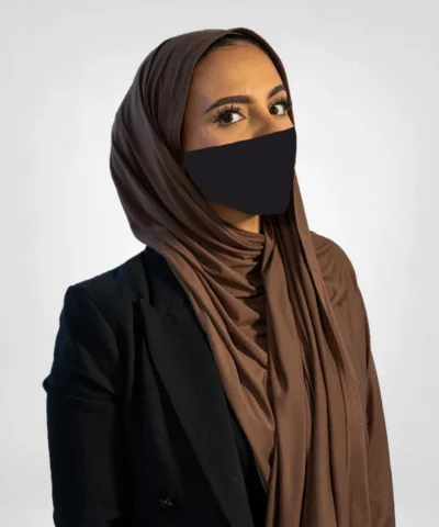 Bamboo Jersey Hijab - Chocolate Brown [BAMBOO]