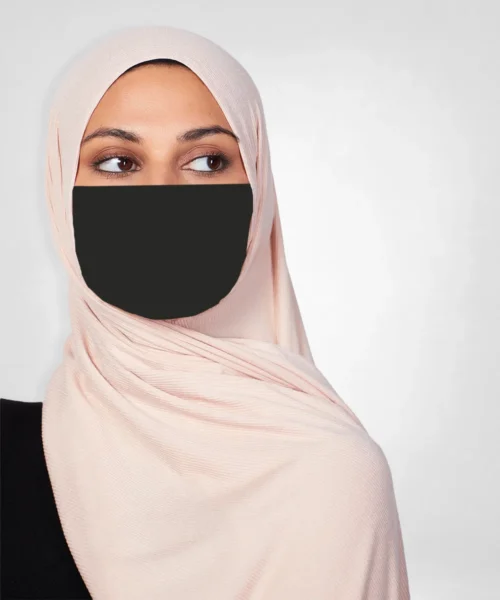 Ribbed Jersey Hijab – Nude