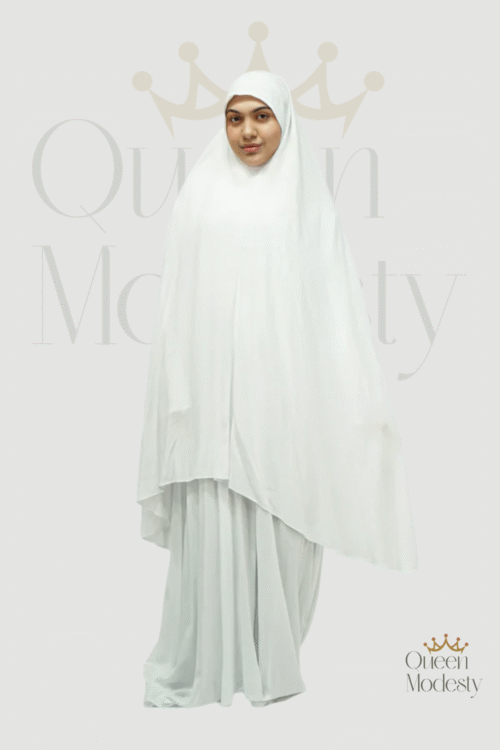 Hajj & Umrah Abaya White | Premium Soft Fabric for Pilgrimage Comfort